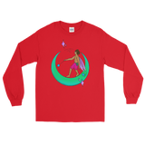 V6 Moondust Flow Fairy Unisex Long Sleeve Shirt Featuring Original Artwork By Shauna Nikles