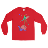 V2 Garden Sprite Long Sleeve Unisex Shirt Featuring Original Artwork By Shauna Nikles