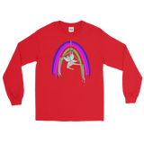 V4 Rainsilk Flow Fairy Long Sleeve Unisex Shirt Featuring Original Artwork By Shauna Nikles