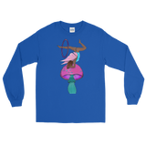 V3 Mushroom Goddess Flow Fairy Unisex Long Sleeve Shirt Featuring Original Artwork By Shauna Nikles
