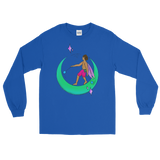 V6 Moondust Flow Fairy Unisex Long Sleeve Shirt Featuring Original Artwork By Shauna Nikles