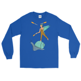 Garden Sprite Flow Fairy Long Sleeve Unisex Shirt Featuring Original Artwork By Shauna Nikles