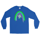 V2 Rainsilk Flow Fairy Long Sleeve Unisex Shirt Featuring Original Artwork By Shauna Nikles