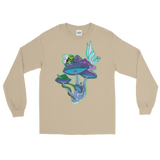 V2 Natures Aura Long Sleeve Unisex Shirt Featuring Original Artwork By Shauna Nikles