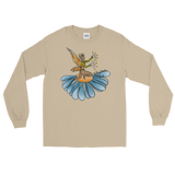 Floral Fan Flow Fairy Long Sleeve Unisex Shirt Featuring Original Artwork By Shauna Nikles