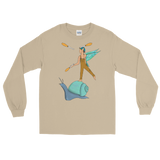 Garden Sprite Flow Fairy Long Sleeve Unisex Shirt Featuring Original Artwork By Shauna Nikles