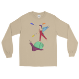 V3 Garden Sprite Long Sleeve Unisex Shirt Featuring Original Artwork By Shauna Nikles