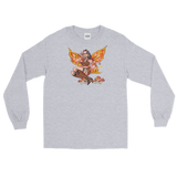 Steampunk Fae Unisex Long Sleeve Shirt Featuring Original Artwork By Chamandahy