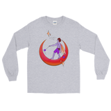 V4 Moondust Flow Fairy Unisex Long Sleeve Shirt Featuring Original Artwork By Shauna Nikles