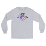 V6 Lunar Fae Long Sleeve Unisex Shirt Featuring Original Artwork by A Sage's Creations