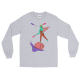 V2 Garden Sprite Long Sleeve Unisex Shirt Featuring Original Artwork By Shauna Nikles