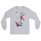 V3 Garden Sprite Long Sleeve Unisex Shirt Featuring Original Artwork By Shauna Nikles