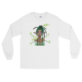 V2 Orchid Faerie Unisex Long Sleeve Shirt Featuring Original Artwork by Fae Plur Designs