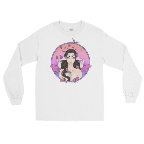 V5 Channeling Unisex Long Sleeve Shirt Featuring Original Artwork by A Sage's Creations