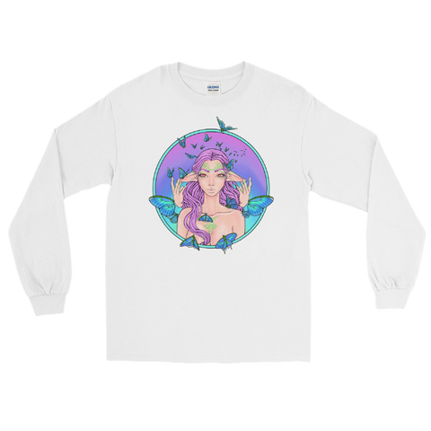 V9 Channeling Unisex Long Sleeve Shirt Featuring Original Artwork by A Sage's Creations