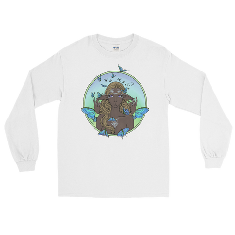 V12 Channeling Unisex Long Sleeve Shirt Featuring Original Artwork by A Sage's Creations