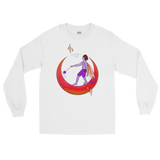 V4 Moondust Flow Fairy Unisex Long Sleeve Shirt Featuring Original Artwork By Shauna Nikles