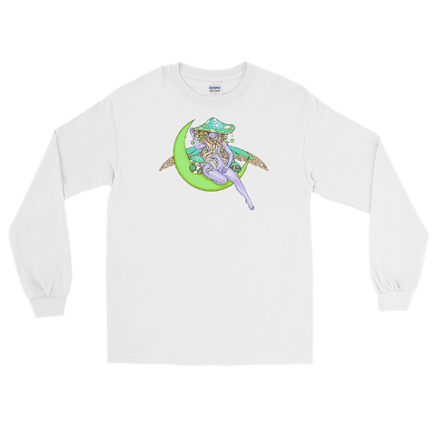 V9 Lunar Fae Long Sleeve Unisex Shirt Featuring Original Artwork by A Sage's Creations