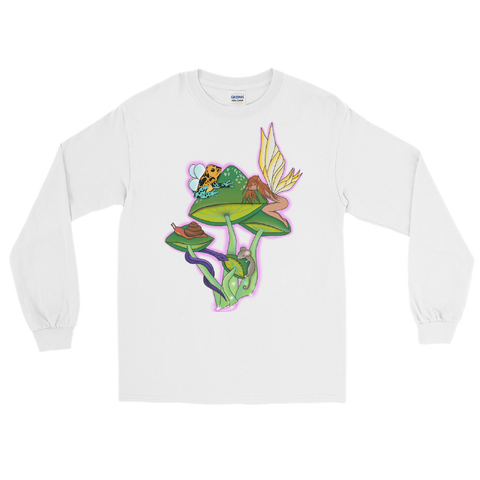 Natures Aura Long Sleeve Unisex Shirt Featuring Original Artwork By Shauna Nikles