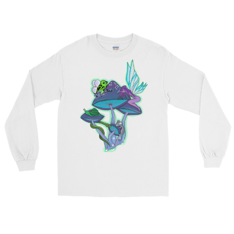 V2 Natures Aura Long Sleeve Unisex Shirt Featuring Original Artwork By Shauna Nikles