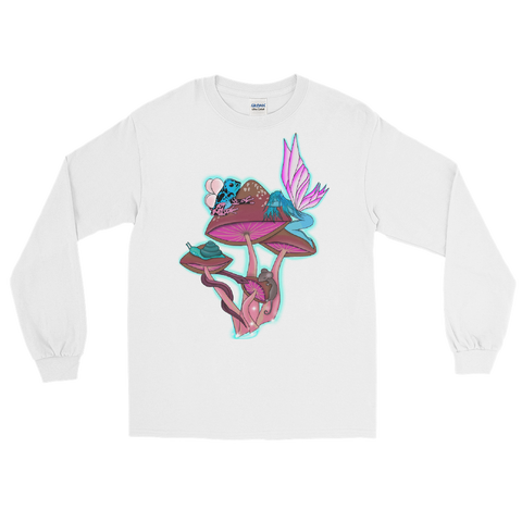 V3 Natures Aura Long Sleeve Unisex Shirt Featuring Original Artwork By Shauna Nikles