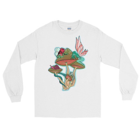 V5 Natures Aura Long Sleeve Unisex Shirt Featuring Original Artwork By Shauna Nikles
