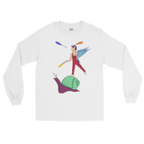 V3 Garden Sprite Long Sleeve Unisex Shirt Featuring Original Artwork By Shauna Nikles