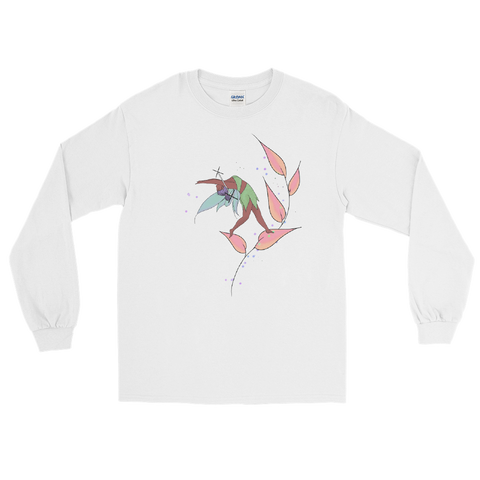 V5 Dragon Dancer Flow Fairy Long Sleeve Unisex Shirt Featuring Original Artwork By Shauna Nikles