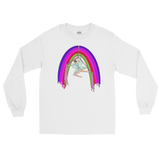 V4 Rainsilk Flow Fairy Long Sleeve Unisex Shirt Featuring Original Artwork By Shauna Nikles