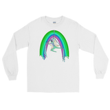 V2 Rainsilk Flow Fairy Long Sleeve Unisex Shirt Featuring Original Artwork By Shauna Nikles
