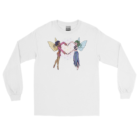 Connection Unisex Long Sleeve Shirt Featuring Original Artwork by A Sage's Creations