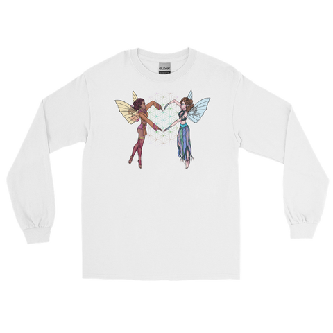 V2 Connection Unisex Long Sleeve Shirt Featuring Original Artwork by A Sage's Creations
