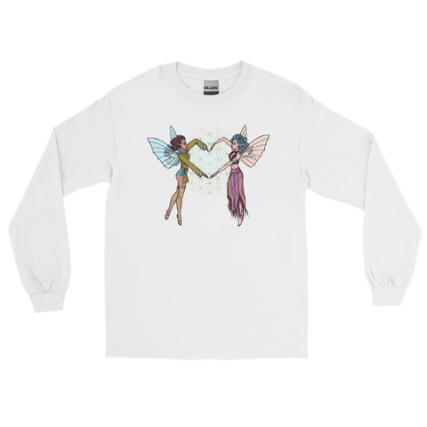 V4 Connection Unisex Long Sleeve Shirt Featuring Original Artwork by A Sage's Creations