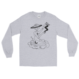 B&W Moon Child Unisex Long Sleeve T-shirt