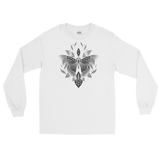 V6 Sacred Butterfly Unisex Long Sleeve T-Shirt Featuring Original Artwork By Abby Muench