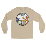 Rainbow Fairy Garden Unisex Long Sleeve T-Shirt