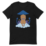 V2 Mushroom Dreamer Unisex T-Shirt Featuring Original Artwork by Kozmic Art