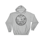 B&W Fairy Garden Unisex Sweatshirt
