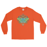 V1 Sacred Lunar Moth Long Sleeve Shirt  Featuring Original Artwork by Abby Muench