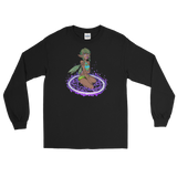 Earth Valora Unisex Long Sleeve Shirt Featuring Original Artwork By Fae Plur