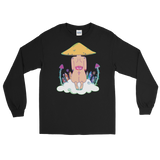 V3 Mushroom Dreamer Unisex Long Sleeve Shirt Featuring original artwork by Kozmic Art