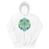 V6 Sacred Dragonfly Unisex Sweatshirt Featuring Original Artwork By Abby Muench