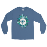 Teal Crystal Fairy Unisex Long Sleeve T-Shirt