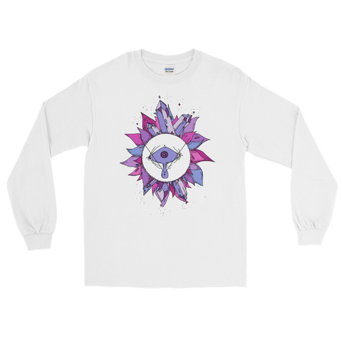 Violet Crystal Fairy Unisex Long Sleeve T-Shirt