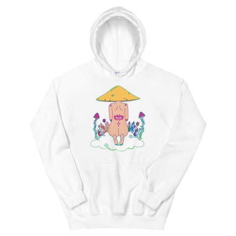 V3 Mushroom Dreamer Unisex Sweatshirt Featuring original artwork by Kozmic Art