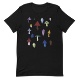 V3 Mushroom Unisex T-Shirt Featuring Original Artwork by Intothavoid