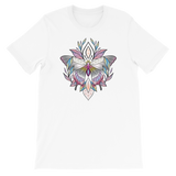 V4 Sacred Butterfly Unisex T-Shirt Featuring Original Artwork By Abby Muench