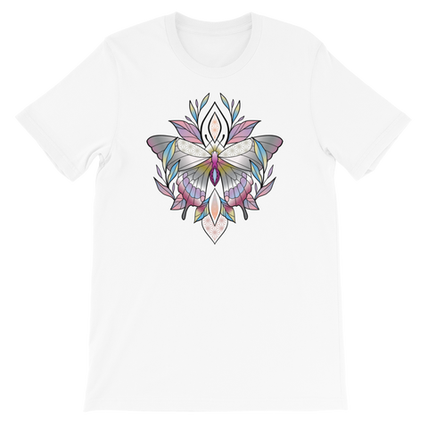 V4 Sacred Butterfly Unisex T-Shirt Featuring Original Artwork By Abby Muench
