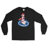Fire Valora Unisex Long Sleeve Shirt Featuring Original Artwork By Fae Plur