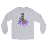 Earth Valora Unisex Long Sleeve Shirt Featuring Original Artwork By Fae Plur